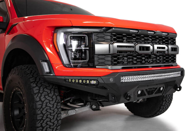 Ford Raptor Bumper - Front - Addictive Desert Designs - Stealth Fighter - Hammer Black - `21-`27